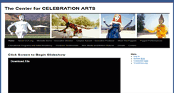 Desktop Screenshot of celebrationarts.org